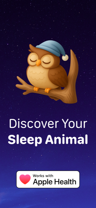 Discover your sleep animal — Lunomia works with Apple Health